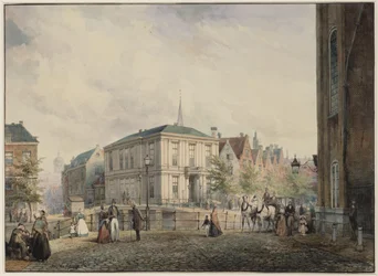 Spui. Drawing. Dimensions Unknown. Amsterdam, City Archives Amsterdam, Collection of Drawings and Prints